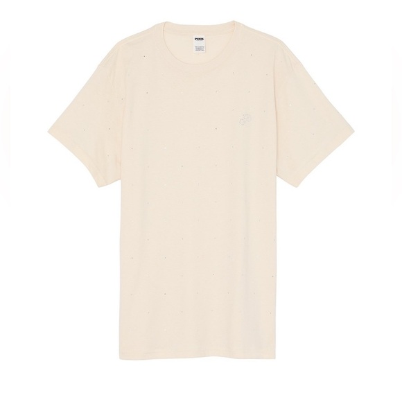 PINK Campus Cotton Tee - Picture 3 of 3